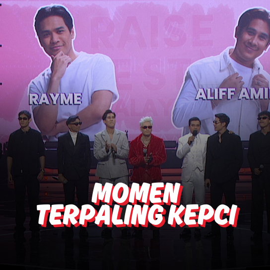 Rayme & Alif di Temani Jejaka Hensem Atas Pentas